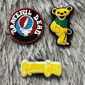 Grateful Dead Croc Charm Set